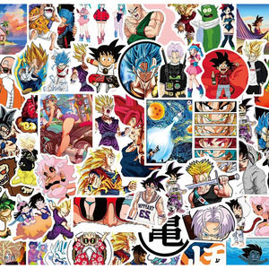 Dragonball Z Anime 50 Piece Sticker Set